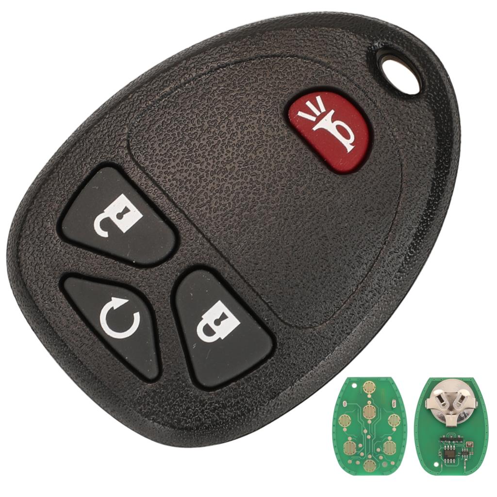 jingyuqin New Keyless Entry Remote Car Key For Chevrolet Tahoe Traverse GMC Yukon 2007 2008 2009 2010-2012 15913427 OUC60270