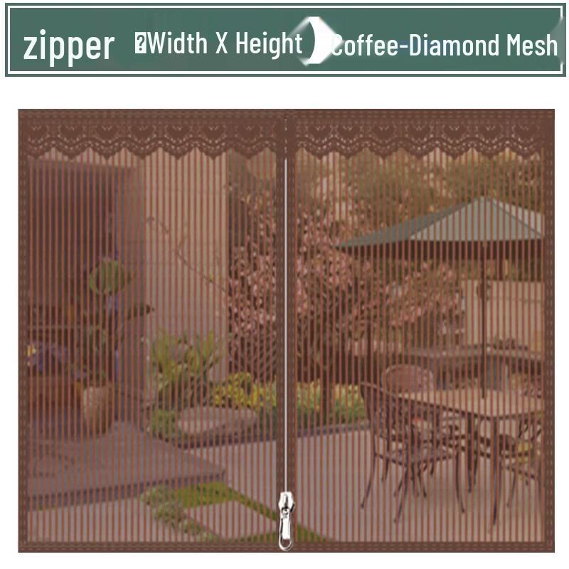 Москитная сетка на молнии Miao Jia Yi для окон