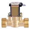 3 4 DC 24V Normally Closed Brass Electric Solenoid Magnetic Valve For Water Control