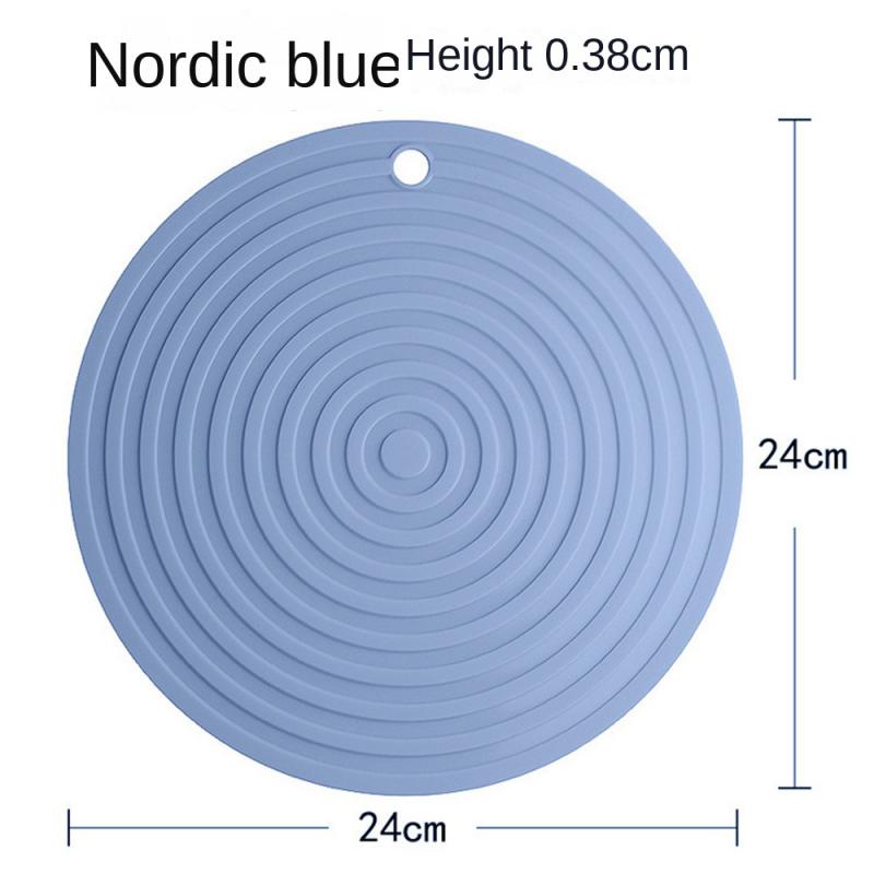 Коврик для индукционной плиты 18 X18x0,35 см, силиконовый, несмываемый, водонепроницаемый, маслостойкий, подставки для стаканов, теплоизоляционный коврик, однотонный
