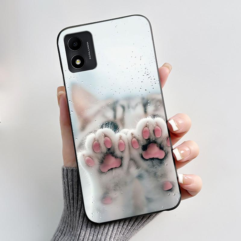 Casing For TCL 305i 5164D Phone Case Aesthetic Luxury Cute Cool Boys Girls Soft silicone Protective Back Cover Black TPU Shell