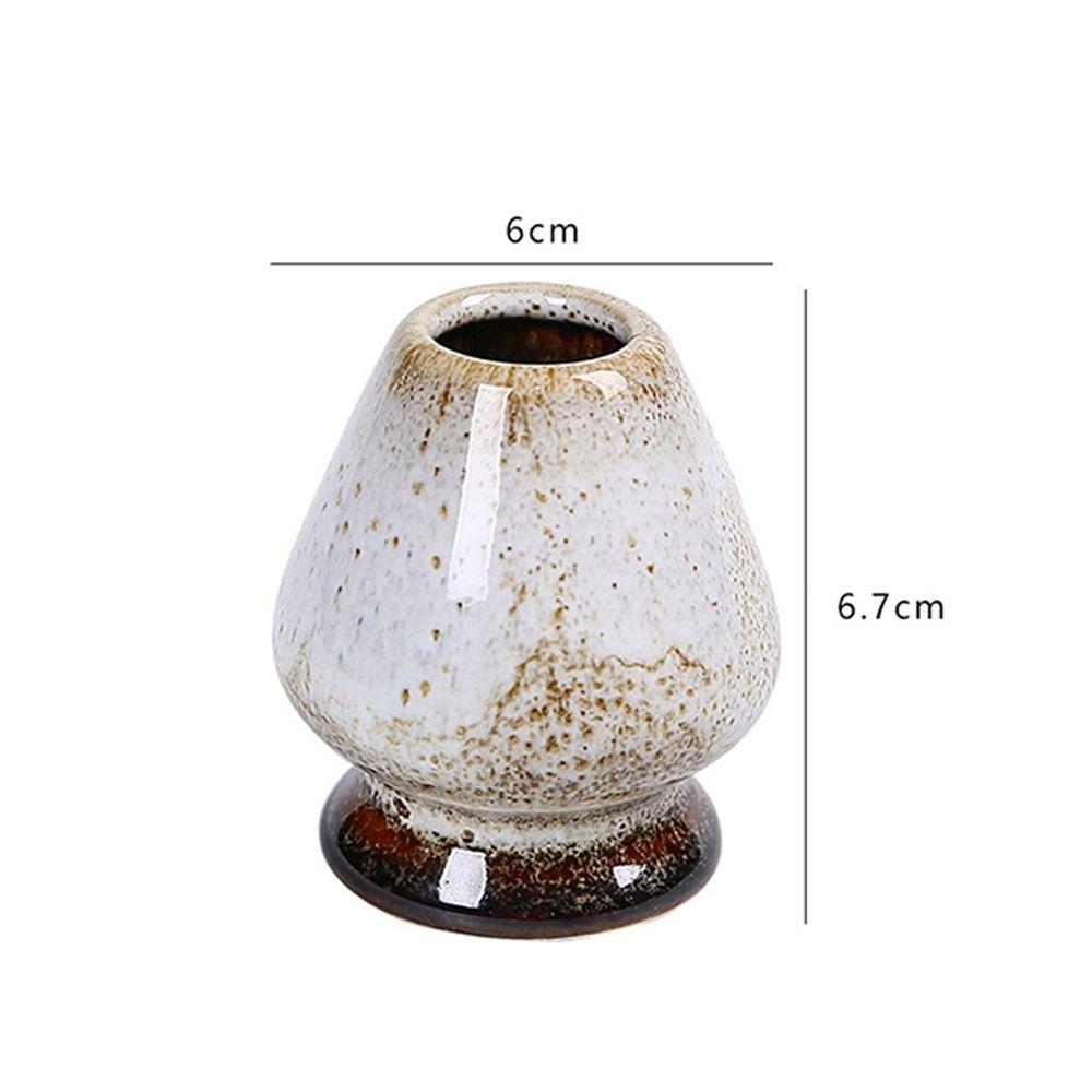 Подставка для венчика для чая Матча Керамическая бамбуковая подставка для чая Матча Часен для чайного сервиза Аксессуары