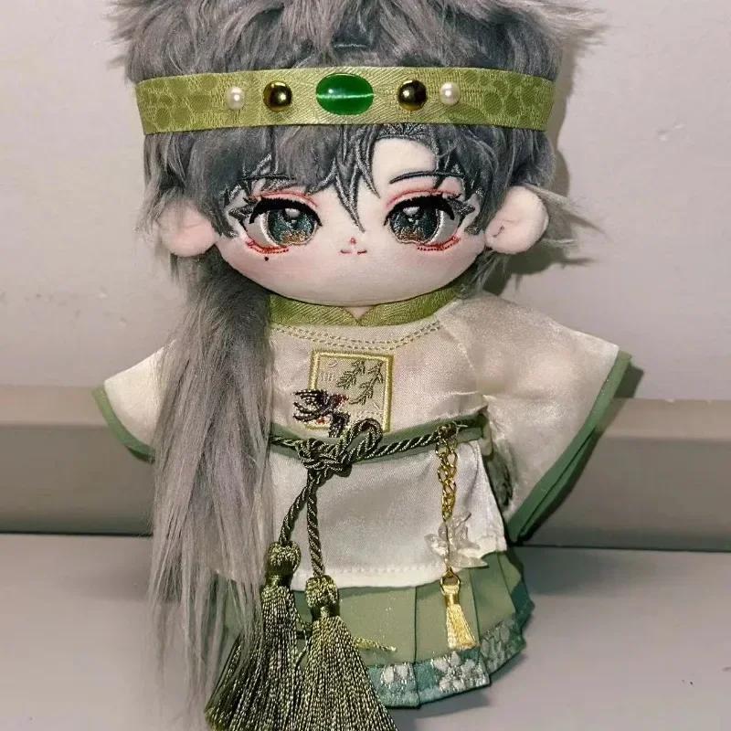 20 см Оригинальная Симпатичная Ретро Одежда Хлопковая Кукла Игрушка Сделай Сам Наряди Головной Убор Пальто Брюки Обувь Драгоценный Камень Реквизит Аксессуары для Кукол