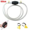 1/2 Car Emergency Fuel Extractor Universal Siphon Hose Fuel Self-priming Accessories Fuel Pump Manual Engine Pressurized Ca Y6v9