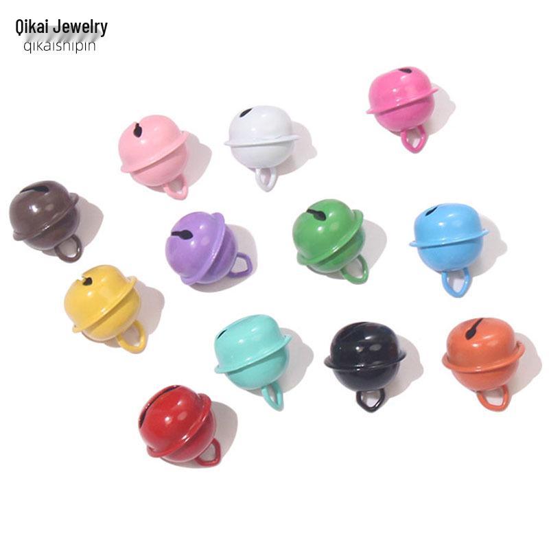 Красочный Железный Колокольчик 18 мм Брелок Украшение Подвеска