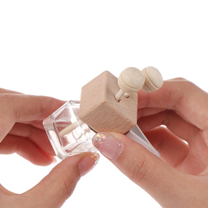 Освежитель воздуха, флакон духов, подвеска, эфирные масла, автомобильные подвесные стеклянные зажимы