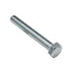 Hexagonal head screw, full thread, M8x60, class 8.8, DIN933, white galvanized
