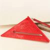 1pc Woodworking Triangle Ruler with Leaning Angle Positioning Measurement, Multifunctional 90 Degree Right Angle Ruler, Scribing Ruler Triangle Plate