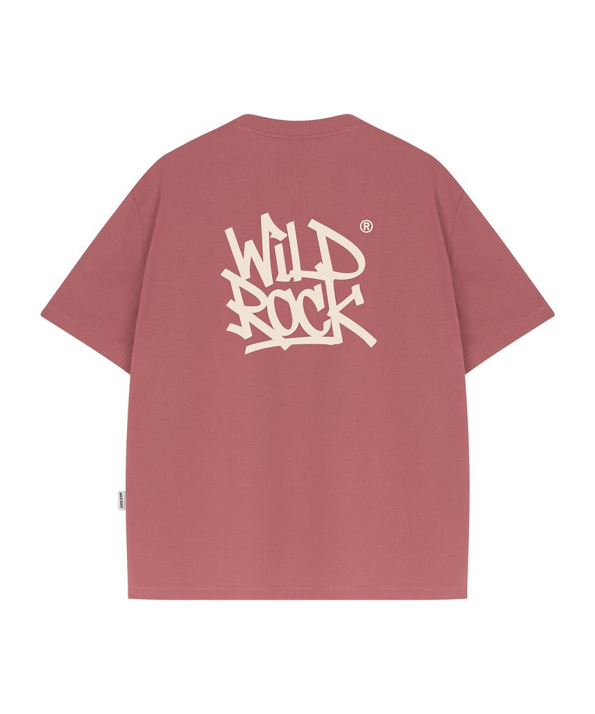 WILDROCK Tag Logo Cool Cotton Oversized Short Sleeve T-Shirt