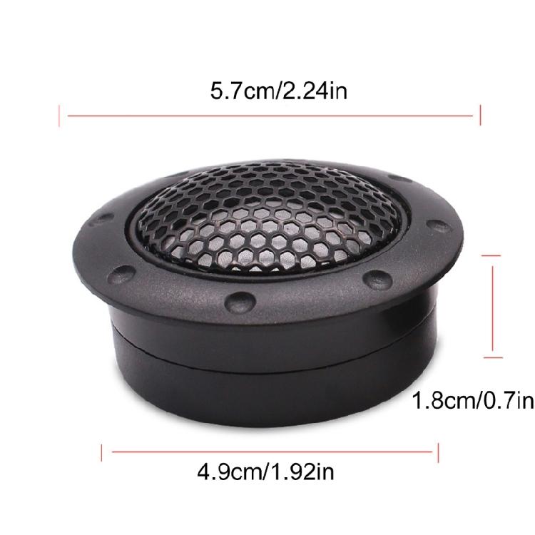 Professional Vehicle Tweeters Auto Sound Tweeter Adjustable Position for Improved Clarity & Aesthetics in sound