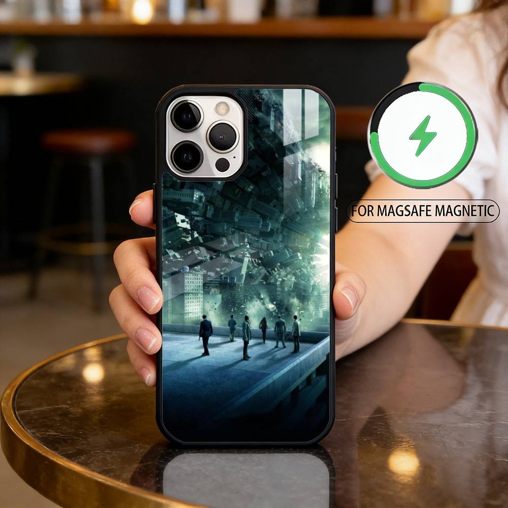 Чехол для телефона S-Space I-Inception-es Магнитный Для беспроводной зарядки Magsafe Для iPhone17,16,15,14,13,12,11 Plus,Pro Max