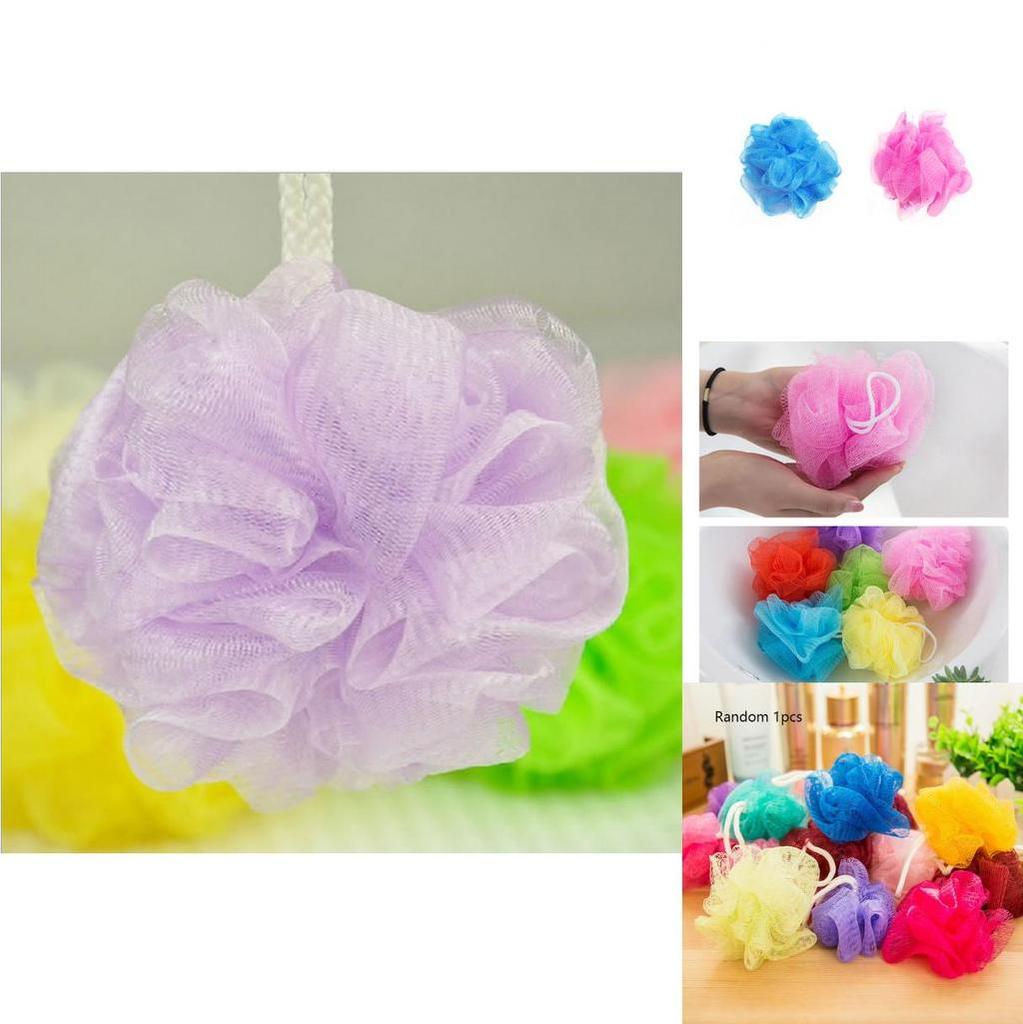 Роскошная мягкая мочалка для тела Bathsite Cleaning Mesh Shower для нежного отшелушивания