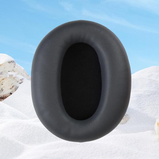 1 шт. Мягкая накладка для наушников с быстрым восстановлением, грязеотталкивающая искусственная кожа, эргономичная подушка для наушников
