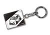 Custom Key Chain Toyota Vitz RS G's NSP131 Base: Black, White