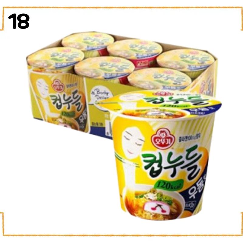 Корейский Рамен в Стаканчике Набор из 6 Штук | Nongshim Ottogi Samyang Paldo | Маленькие Стаканчики Instant Noodles