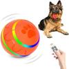 Smart Interactive Pet Ball Remote Control Flashing Rolling Jumping Rotating Waterproof Dog Chew Toy