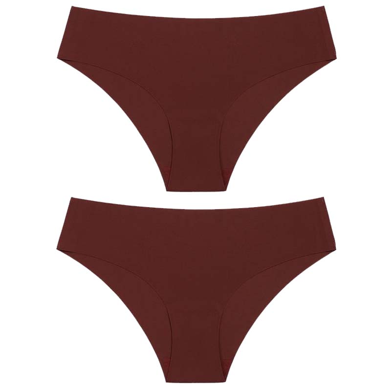 2 шт./лот сексуальные женские трусы без следов ледяного шелка нижнее белье с низкой талией спортивное белье женское нижнее белье трусы