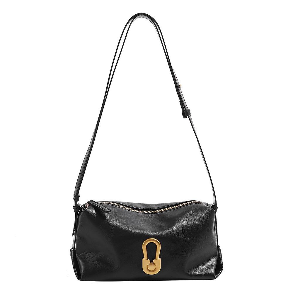 Женская сумка Нишевая Простая Ретро Маленькая Квадратная Сумка 2025 Новая Мода Большая Вместимость Повседневная На Плечо Кроссбоди Подмышечная Сумка