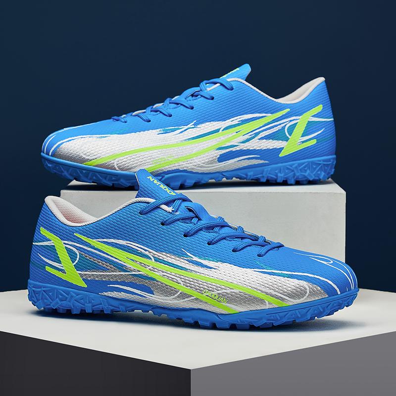 Kids Football Shoes  Broken Nails Male Teenagers Professional Artificial Grass Training Shoes Children's Football Boots