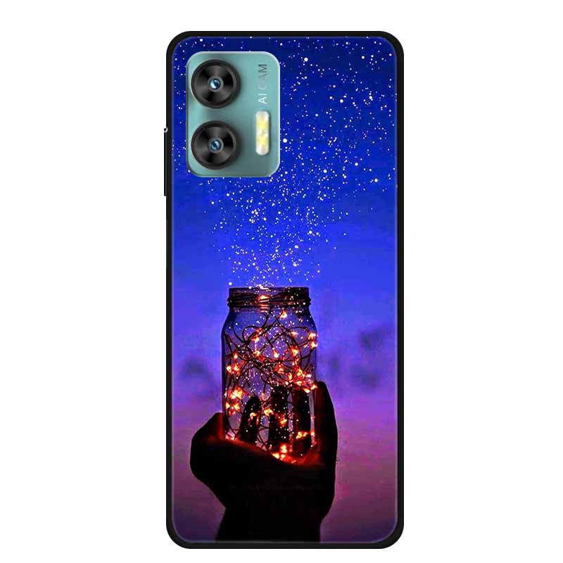 Для Oukitel C36 C35 Чехол Роскошный ТПУ Мягкий Силикон Чехлы для Телефона Задняя Крышка для Oukitel C35 OukitelC36 Ударопрочный Цветы Fundas