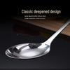 Jingyuheng Stainless Steel Luxury Gold Hotpot Soup Spoon & Skimmer