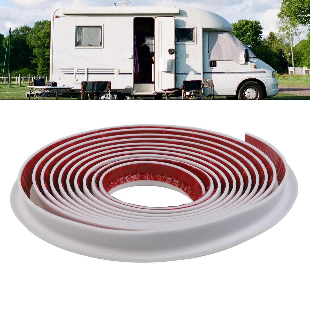 J-образная 5-метровая ПВХ полоса-водосток для фургона-дома на колесах для отвода воды и защиты