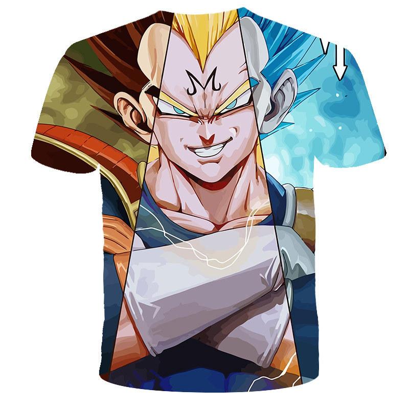 2025 anime dbz dragon ball Wukong, Saiyan novelty fashion trend cosplay clothes t-shirt short sleeve