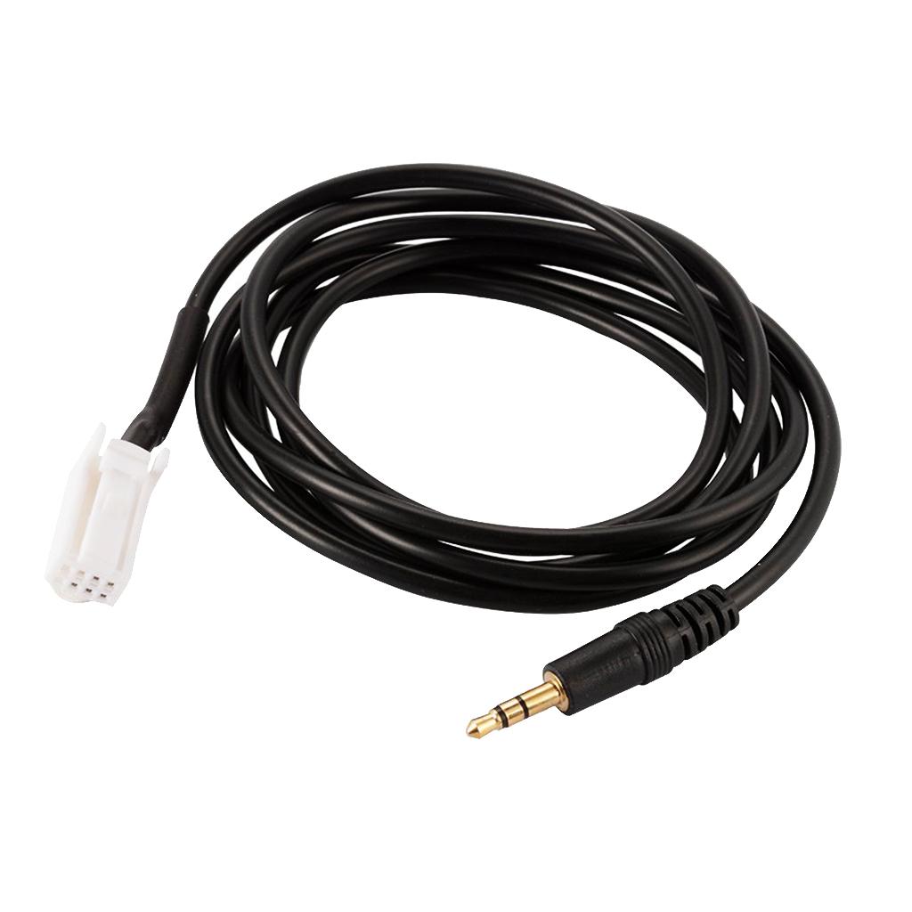 8 Pin AUX Adapter Cable Car Audio Music Converter Lead for Suzuki Swift Jimny Vitra Headunit