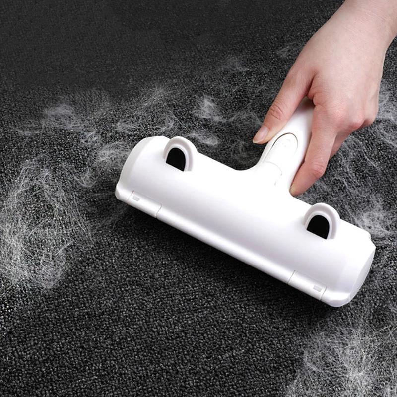 Remove Pet Hair Roller Dog Hair Remover Brush Carpet Cleaning Brush Cat Lint Sticking Roller Carpet Cleaner Brushes Gloves