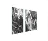 СТЕКЛЯННАЯ ЗАЩИТНАЯ ПАНЕЛЬ ДОСКА 75x52 МРАМОР