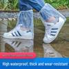 Waterproof Anti-Slip Mid-Calf Rain Shoe Covers for Men & Women - Thickened & Wear-Resistant for Outdoor Use