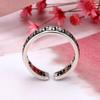 Корейская версия Корейское имитационное кольцо Ретро женский держатель Открывающееся Стандартный узор Кольцо Персонализированные украшения
