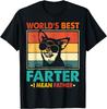 World's Best Farter I Mean Father Fathers Day Funny Dad Dog unisex T-Shirt