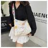 Lazy Wind Knitted Bag Women's New Trendy and Popular Tote Bag Large Capacity Shoulder Bag Tote Bag