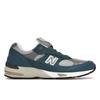 991 Made In England Grey Blue Men Sneakers M991BSG