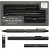 Pentel PP3003-DAST Orlens Nero Зелено-Черный 0.3 мм Ограниченная Серия Металлический Кейс для Стержней и Кнопочный Ластик