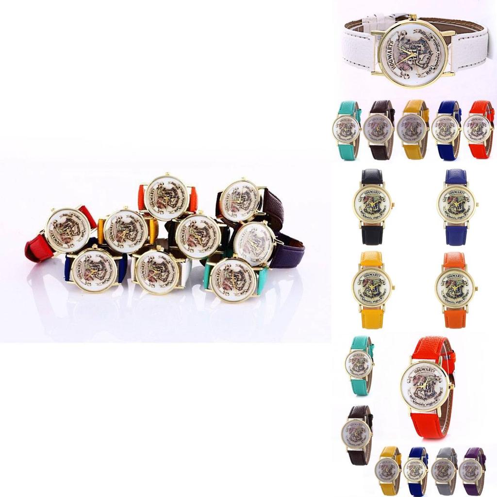Harry Potter College Themed Watch With Quartz Movement And Decorative Hands For Adults