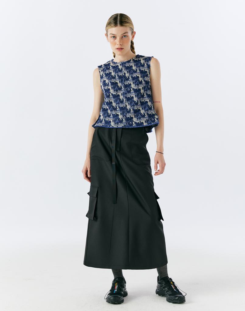 Editeom Magnet Cargo Skirt - Black