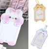 Cute Photocard Holder Animal Shaped Photo Protector Picture Sleeve Postcard Credit Bank Bus for Women Student