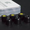KZ Foam Tips T400 Reduced Tooth Tone Memory Cotton Earplugs Memory Sponge Sleeve Into Earphone Type Headphones for EDX EDS EDA