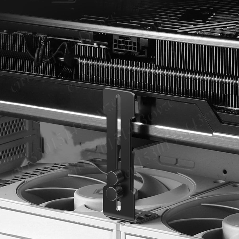 Chassis 12cm Fan Position Graphics Card Holder 6-96mm Sliding Adjustable GPU Brace Video Card Bracket for RTX 4090 4080