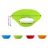 Folding Oil Splatter Cover Heat-resistant Splash-proof Pot Rim Anti-Overflow Cover  Cooking