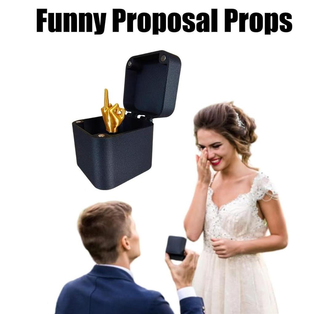 Интересный подарок-розыгрыш Средний палец в коробке Коробка Смешные Креативные подарки Украшение для офисного стола Украшение для дома Подарки для гостей