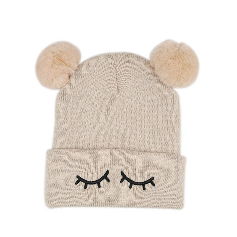 Cute Baby Hats Toddler Kids Boys Girls Knitted Crochet Beanie Winter Warm Cap