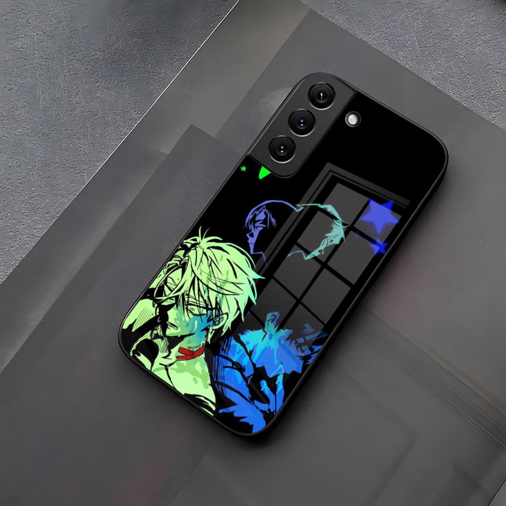 Ivantill Инопланетный Сценический Чехол-Телефон Стекло Для Samsung Galaxy S23 S24 S21 S25 S22 S20 Ultra Fe Plus A55 A15 A14 Чехол