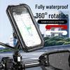 Waterproof Electric Vehicle & Bicycle Phone Holder with Touchscreen Navigation for Riders