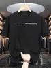 New Style Letter Pattern Printed TShirt For Unisex Featuring A Summer Casual ShortSleeved Design It Is A Sporty RoundNeck