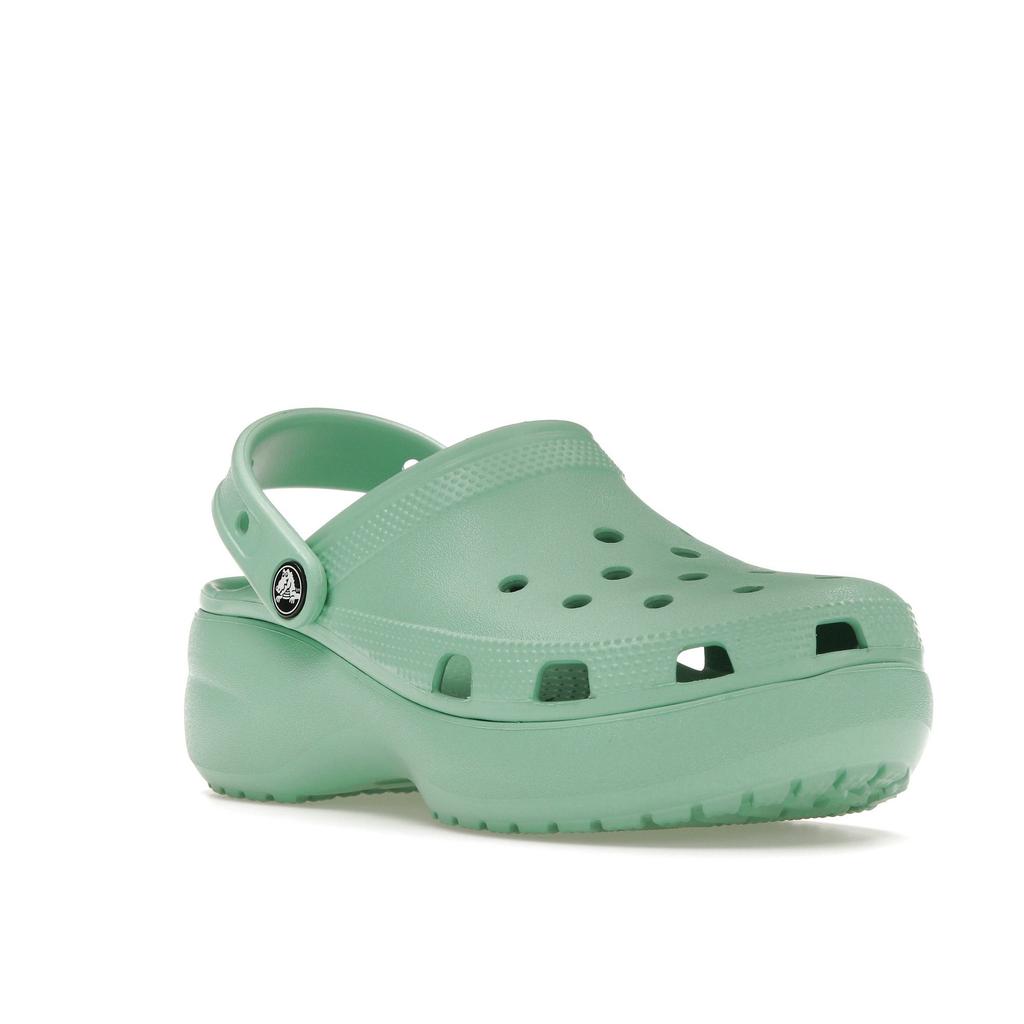 Crocs Classic Platform Clog Jade Stone (Womens) Women Sneakers Jade-Stone-Green 206750-3UG