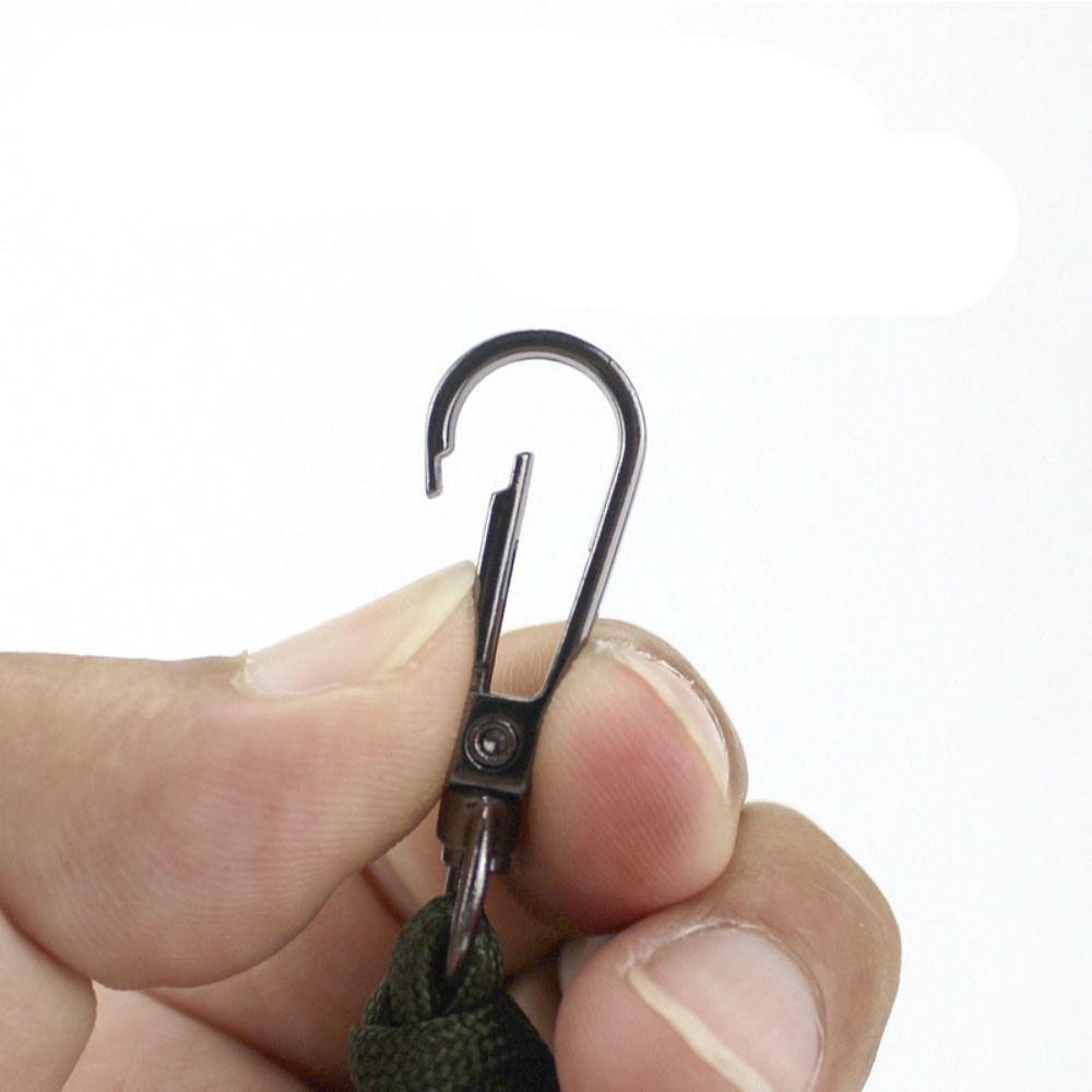 48cm Paracord Keychain Lanyard 11 Styles Emergency Survival Keyring Neck Hanging Rope Outdoor Tool