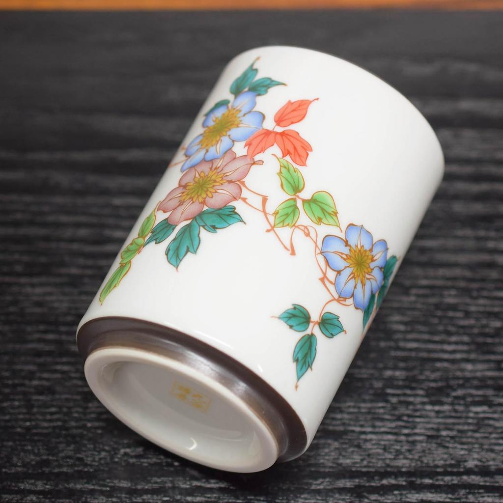 Waza no Kura Большой Кутани Фарфор Бренд Tessen Сделано в Японии Чайная чашка, Дизайн, Керамика, Название, Посуда,